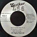 【中古】7” Ken Boothe Old Fashioned Way SKL0005 Striker Lee, Striker Lee Jamaica Vin...
