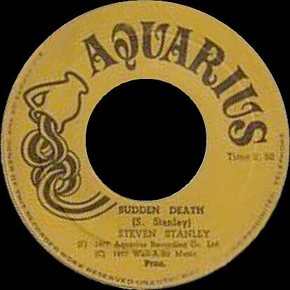【中古】ジャマイカ7” Steven Stanley Sudden Death NONE Aquarius /00080