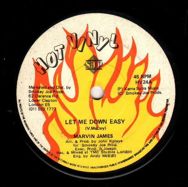 ・アーティスト Marvin James / Hot Vinyl Rythm Band ・タイトル Let Me Down Easy ・レーベル・型番 Hot Vinyl HV24 ・フォーマット 7インチレコード ・コンディション(盤) 非常に良い(EX) ・コンディション(ジャケット) ・コンディション(帯) オビなし ・特記事項 サンプル画像です。実際の商品の画像ではありません 商品写真はバーコード/カタログ番号に対応したサンプル画像ですので、お送りする商品の画像ではありません。帯やライナーなどの付属品は、特記事項に記載されている場合のみ含まれます。プロモやカラーレコードなどの仕様についても、該当する場合のみ特記事項に記載しています。 【ご購入前に必ずご確認ください】 ・本店サイト(www.recordcity.jp)とは価格、送料が違います ・本店サイト、その他支店のオーダーとは同梱発送できません ・注文確定後に別の注文を頂いた場合、注文同士の同梱は致しかねます。 ・別倉庫から発送しているため、店頭受け渡しは対応しておりません ・一部商品は他の通販サイトでも販売しているため、ご注文のタイミングによっては商品のご用意ができない場合がございます。 ・土日祝日はお休みです 金曜・祝前日9時以降のご連絡またはご入金は、返答または発送が週明け・祝日明けに順次対応となります。 ・ご購入後のキャンセル不可 ご購入後のキャンセルはいかなる理由においてもお受けできません。ご了承の上、ご購入くださいませ。 ・日本郵便(ゆうパック/ゆうメール)によるお届けになります。 ・中古品であることをご理解ください 当ストアでは中古商品を主に販売しております。中古品であることをご理解の上ご購入ください。また、一部商品はRecordCityオンラインストアで試聴可能です。 ・返品について お客様のご都合による返品は一切承っておりません。 表記の内容と実際の商品に相違がある場合、また針飛び等で返品・返金をご希望される場合は、商品の到着後1週間以内にご連絡ください。商品の返送をこちらで確認後、キャンセル・返金を行います。 コンディションVG以下の商品は返品できません。プレイに影響のない表面のこすれ傷、プレス起因のノイズ盤は返品の対象外です。 【コンディション表記】 ・ほぼ新品(M-)(Like New) 完全な新品。未使用。当店ではほぼ使用しません ・非常に良い(EX)(Excellent) 中古盤として美品な状態。わずかな経年を感じるものの傷みを感じさせない、当店基準で最高の状態 ・良い(VG+)(Very Good Plus) 丁寧に扱われた中古品で、軽い使用感がみられる。 ・可(VG)(Acceptable) 使い込まれた中古品で、「良い」よりもさらに使用感がみられる。 ・悪い(VG-)(Bad) 状態が悪いアイテム。使用の保障はなく、再生不可、針飛び、目立つノイズがあるかもしれない。状態によるクレーム不可。返品不可。 ・非常に悪い(G)(Very Bad) 「悪い」よりさらに状態が悪いアイテム。使用の保障はなく、再生不可、針飛び、目立つノイズがあるかもしれない。状態によるクレーム不可。返品不可。 ・ジャンク(Fair)(Junk/Fair) 割れている、反っている、水ダメージがある、カビ、ジャケットが分離している、ひどい書き込み、ひどい擦れなど最低の状態。使用の保障はなく、再生不可、針飛び、目立つノイズがあるかもしれない。状態によるクレーム不可。返品不可。 ・ジャンク(Poor)(Junk/Poor) 割れている、反っている、水ダメージがある、カビ、ジャケットが分離している、ひどい書き込み、ひどい擦れなど最低の状態。使用の保障はなく、再生不可、針飛び、目立つノイズがあるかもしれない。状態によるクレーム不可。返品不可。