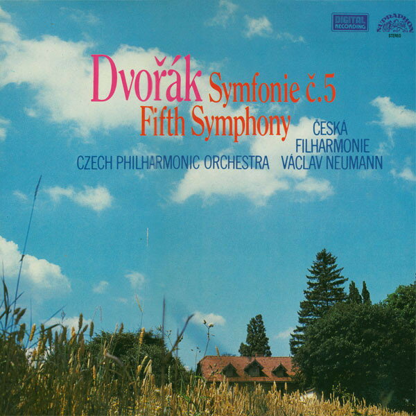 【中古】チェコスロバキアLP Antonin Dvo ak , The Czech Phi Fifth Symphony 11103407 Supraphon /00260
