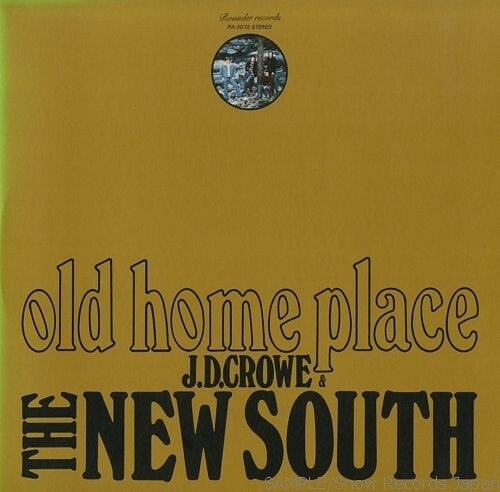 【中古】LP J.d. Crowe &amp; The New South Old Home Place PA3072 TRIO /00260