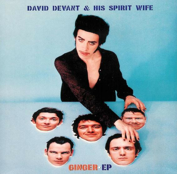 7” David Devant &amp; His Spirit Wife Ginger EP KIND4VLE Kindness Recordings /00080
