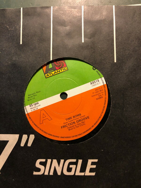 7” Friction Groove Time Bomb A9518 Atlantic /00080