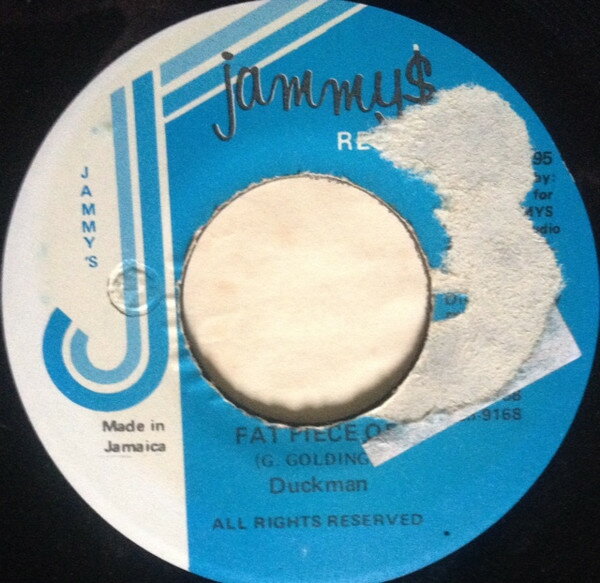 艺人名: L - 【中古】7” Duckman Fat Piece Off NONE Jammys Records /00080