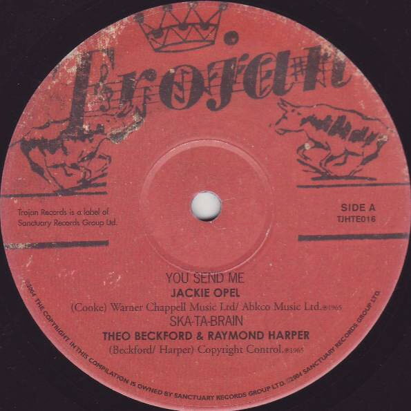 10” Various Gaz Mayall - Top Ska TJHTE016 Trojan Records /00200