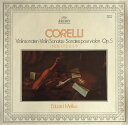 【中古】独LP Arcangelo Corelli - Eduard Mel Violinsonaten ・ Violin Sonatas ・ Sonates ...