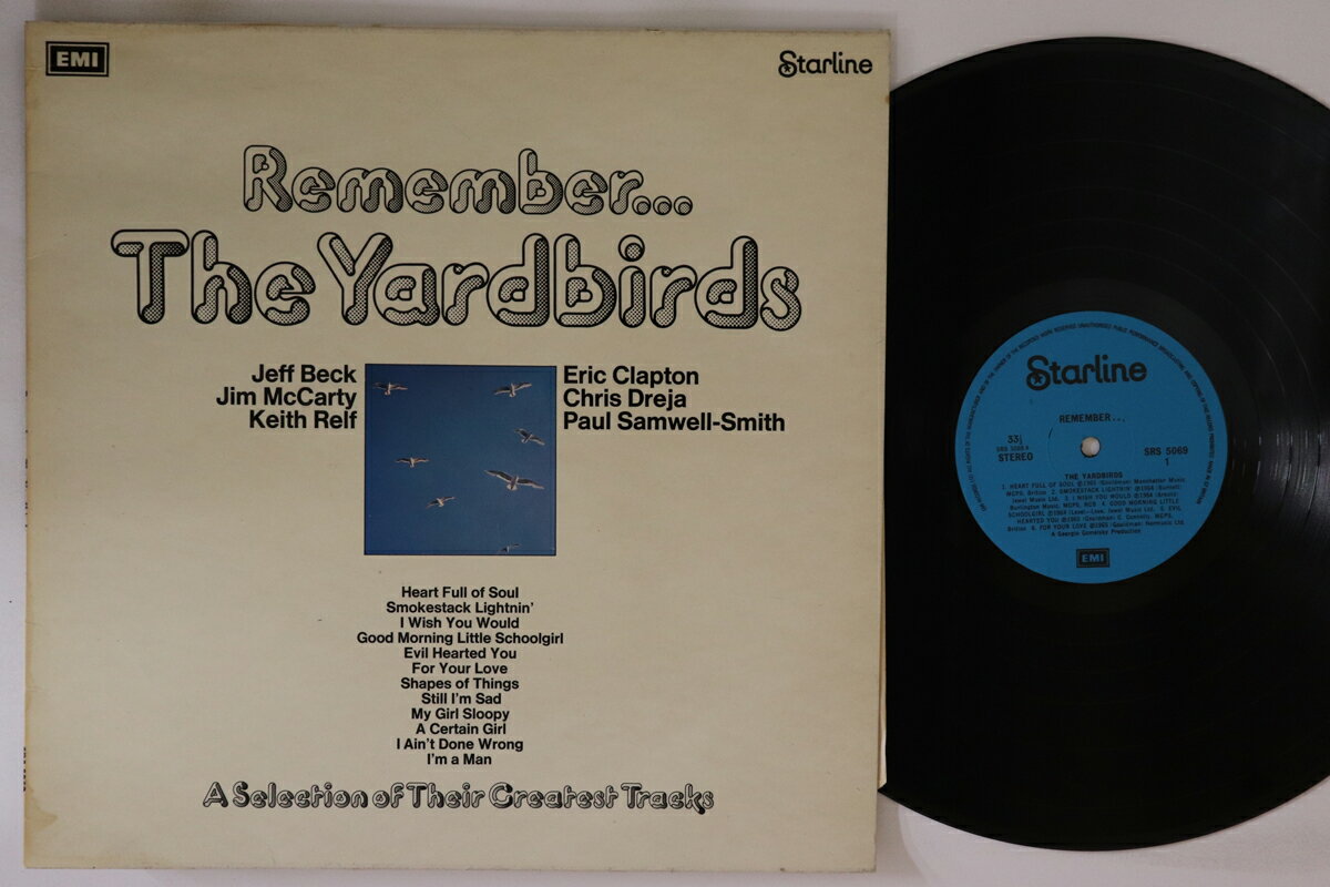 š۱LP Yardbirds Remember The Yardbirds SRS5069 STARLINE /00260