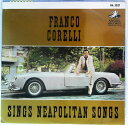 【中古】LP Franco Corelli Sings Neapolitan Songs HA5037 Angel Records /00260