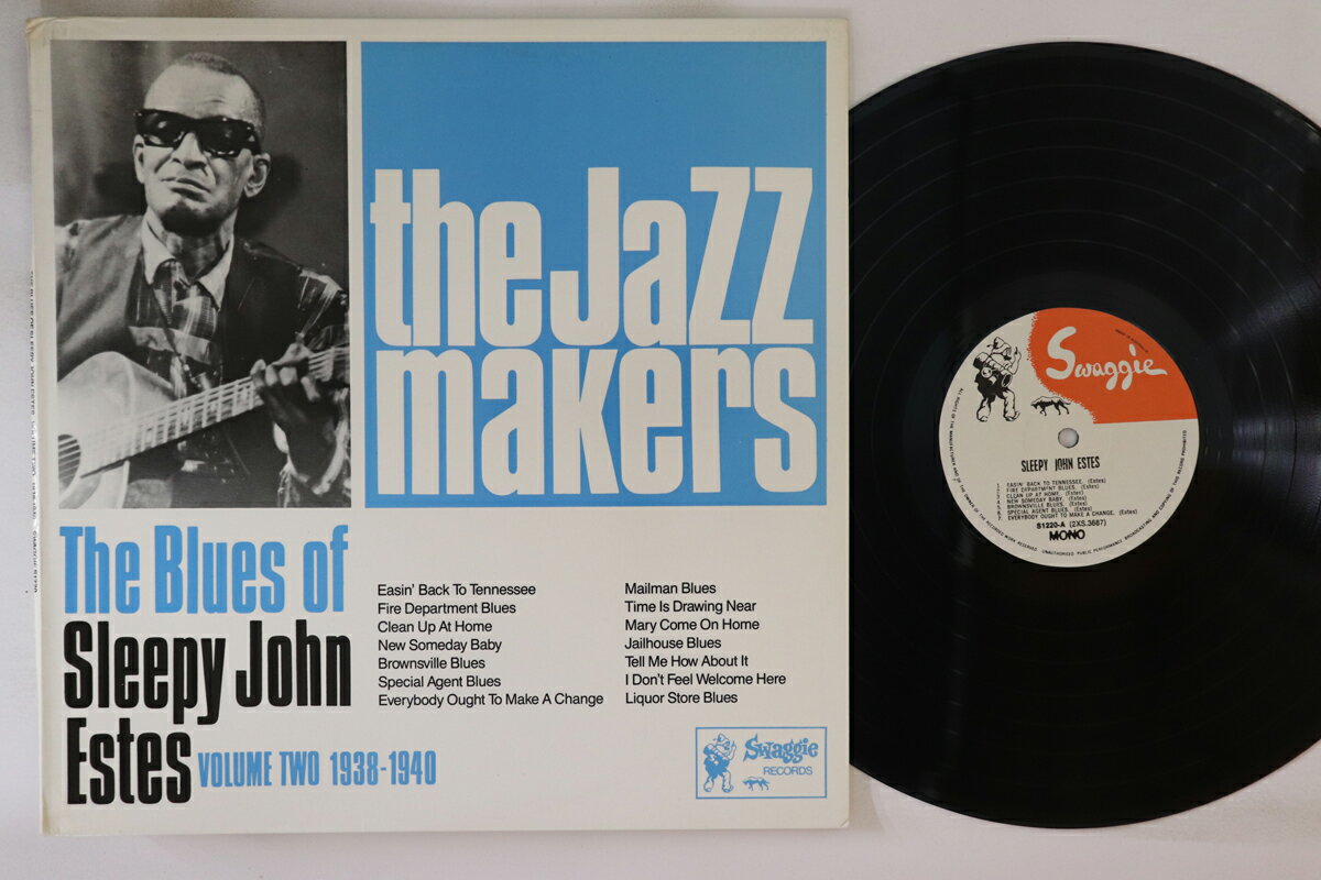 【中古】豪LP Sleepy John Estes Blues Of Sleepy John Estes Volume Two S1220 SWAGGIE /00260