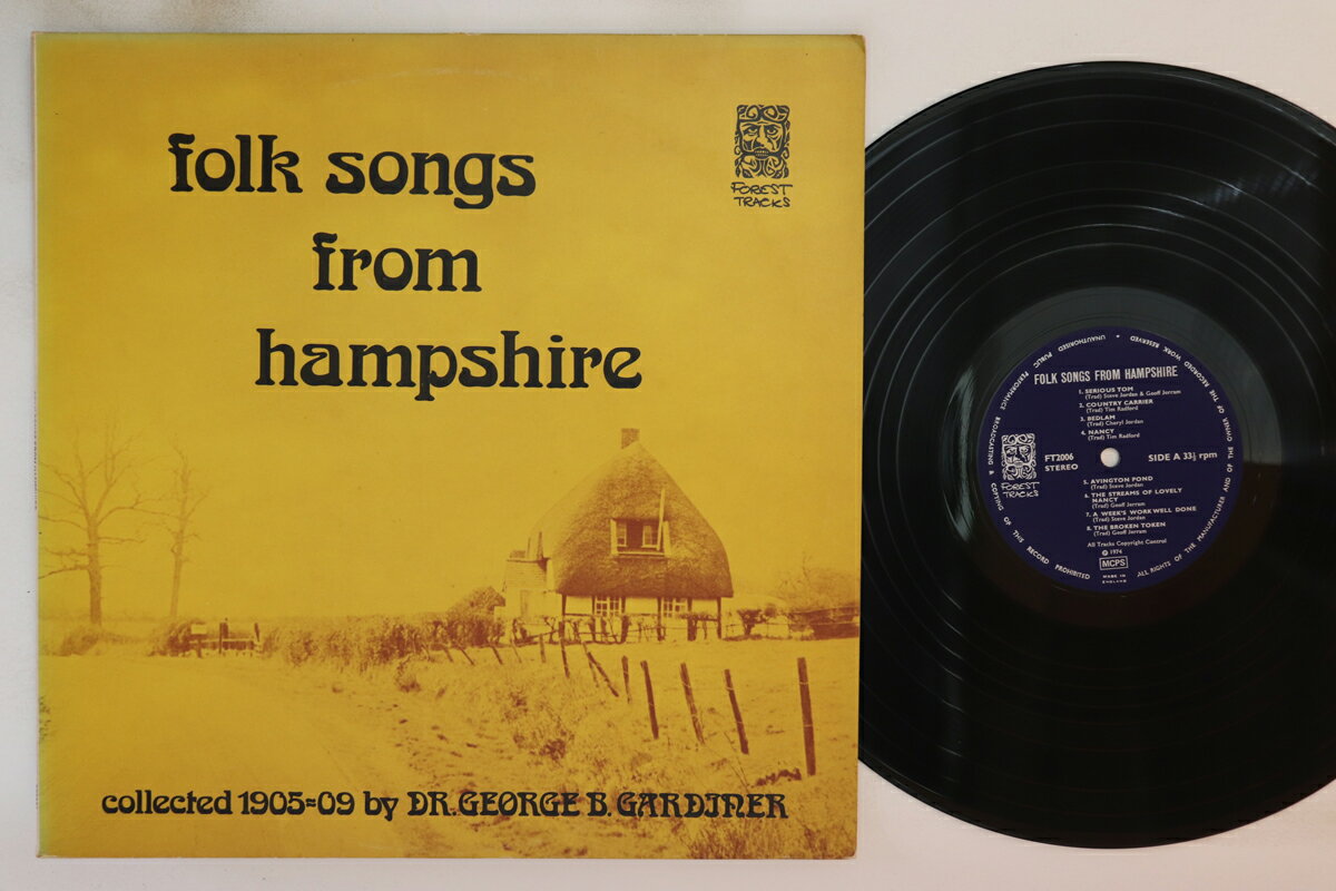 【中古】英LP Various Folk Songs From Hampshire FT2006 FOREST TRACKS /00260