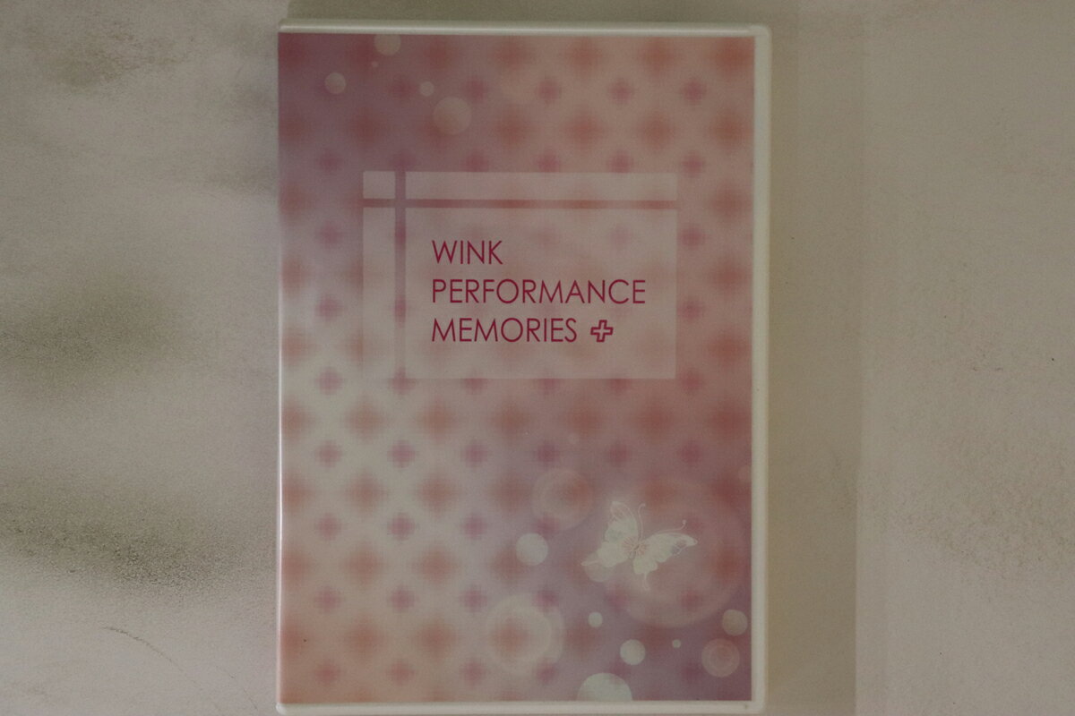 š2DVD Wink WINK PERFORMANCE MEMORIES+ PSBR5018 POLYSTAR /00220