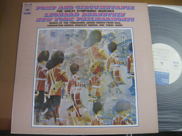 【中古】LP レナード・バーンスタイン, ニュ 威風堂々: マーチ名曲集 25AC122 CBS SONY /00260