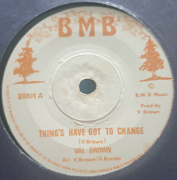 【中古】英7” Valentine Brown Things Have Got To Change BM01 BMB /00080