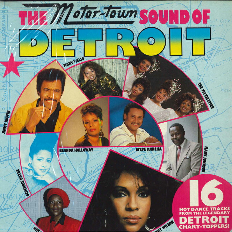 【中古】英LP Various Motor-Town Sound Of Detroit MARELP7 Nightmare Records /00260