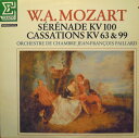 【中古】仏LP Orchestre De Chambre Jean-Fran Serenade Kv 100 / Cassations Kv 63 & 99 N...