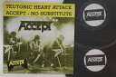 【中古】LP Accept Teutonic Heart Attack Accept-no Substitute XL161314AB NOT ON LABEL...