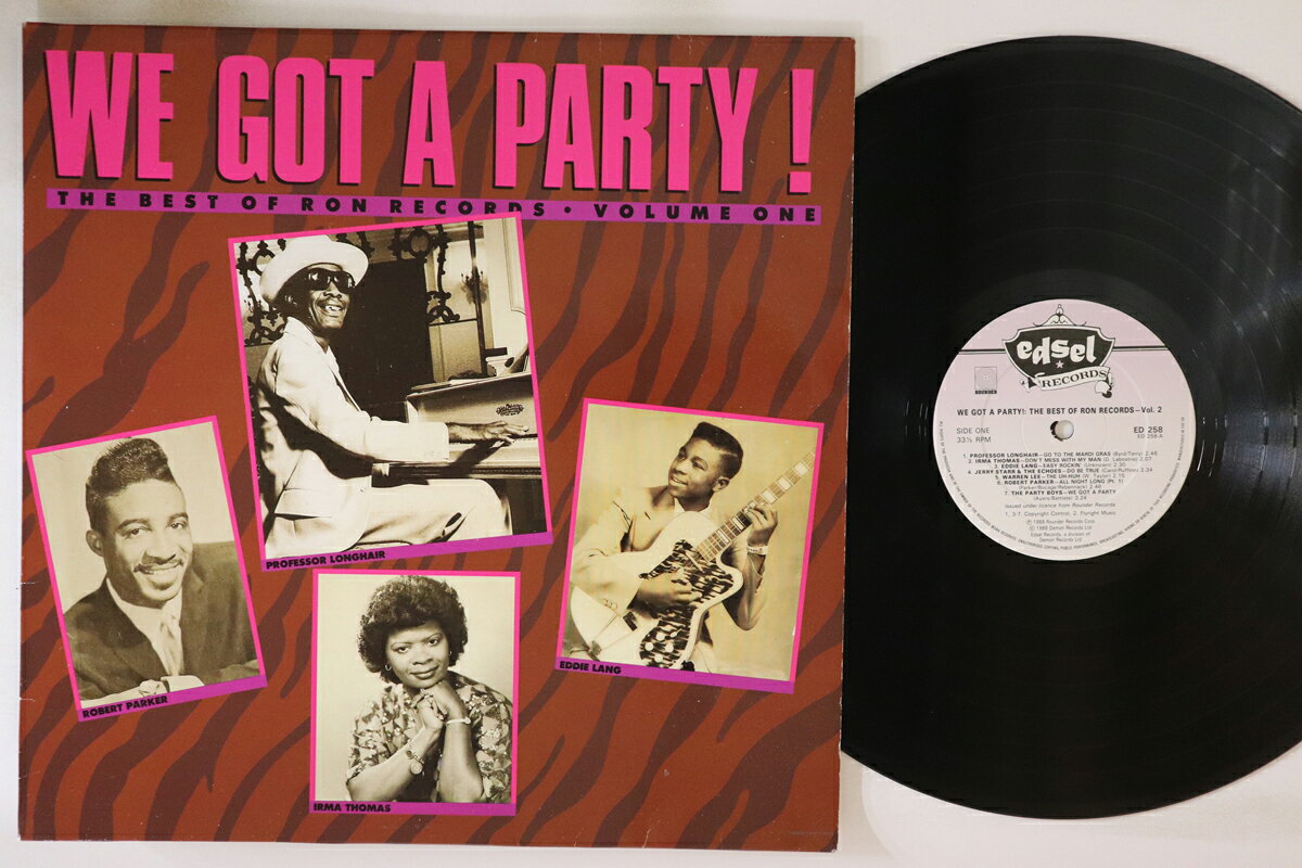 š۱ѡLP Various We Got A Party! (The Best Of Ron Records Volume One ED258 EDSEL /00260