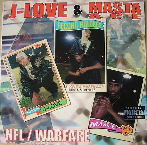 【中古】米12” J-Love & Masta Ace NFL / Warfare 3600512 Replay Records /00250
