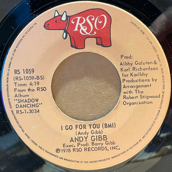 쥳ɥƥ ŷԾŹ㤨֡š۲7 Andy Gibb Time Is Time RS1059 RSO /00080פβǤʤ638ߤˤʤޤ