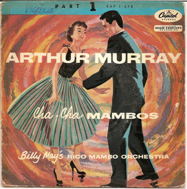 【中古】仏7” Arthur Murray, Billy Mays Rico Cha-cha Mambos Part 1 EAP1578 CAPITOL /00080