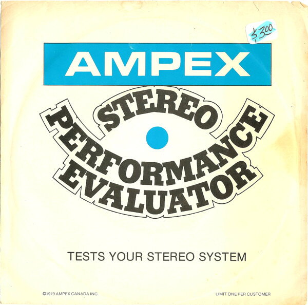 【中古】加7” No Artist Ampex Stereo Performance Evaluator ASPE132 AMPEX /00080