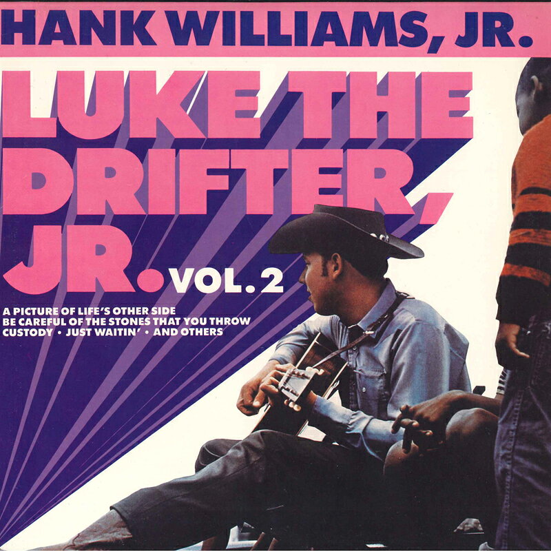 LP Hank Williams, Jr. Luke The Drifter, Jr. Vol. 2 8315761Y1 Polydor /00260