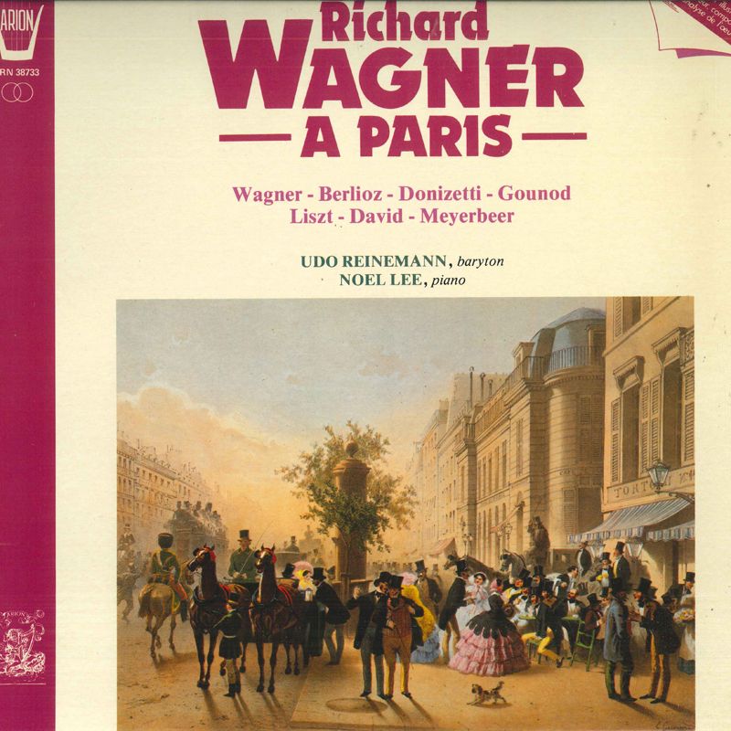【中古】LP Wagner, Berlioz, Donizetti, Go Richard Wagner A Paris ARN38733 ARION /00400