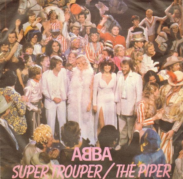 【中古】英7” ABBA Super Trouper / The Piper SEPC9089 Epic /00080