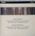 【中古】フィンランドLP Einar Englund / Joonas Kokkone Sonata Per Violoncello E Pianoforte ...