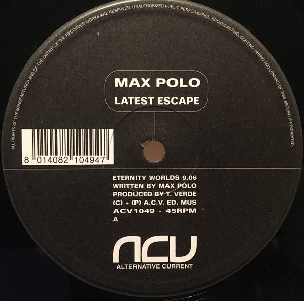 伊12” Max Polo Latest Escape AVC1049 ACV /00250