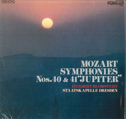 【中古】LP Herbert Blomstedt, Staatskapel モーツァルト : 交響曲第40番 / 第41...