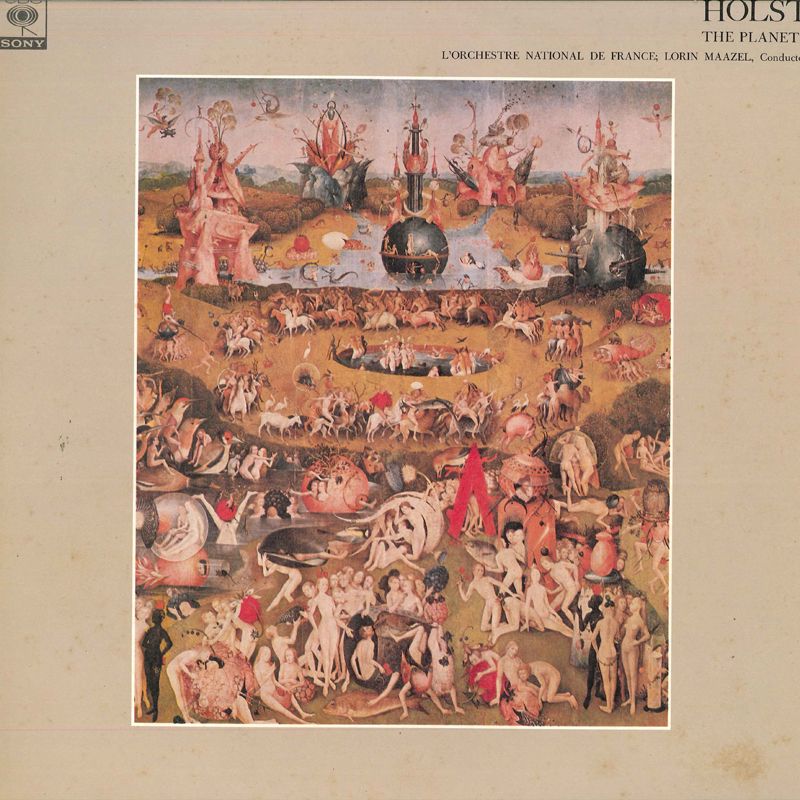 【中古】LP Holst, Lorchestre National De Planets FCCA570 CBS/Sony /00260
