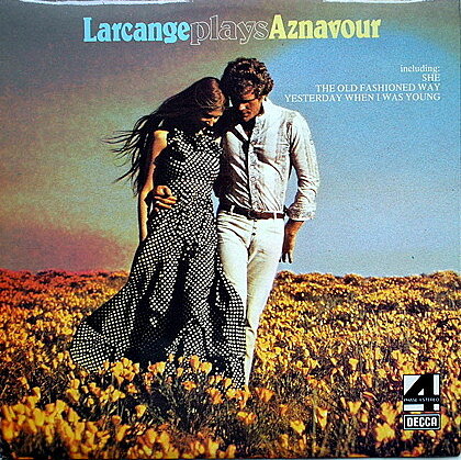LP Maurice Larcange Larcange Plays Aznavour PFS4343 DECCA /00260