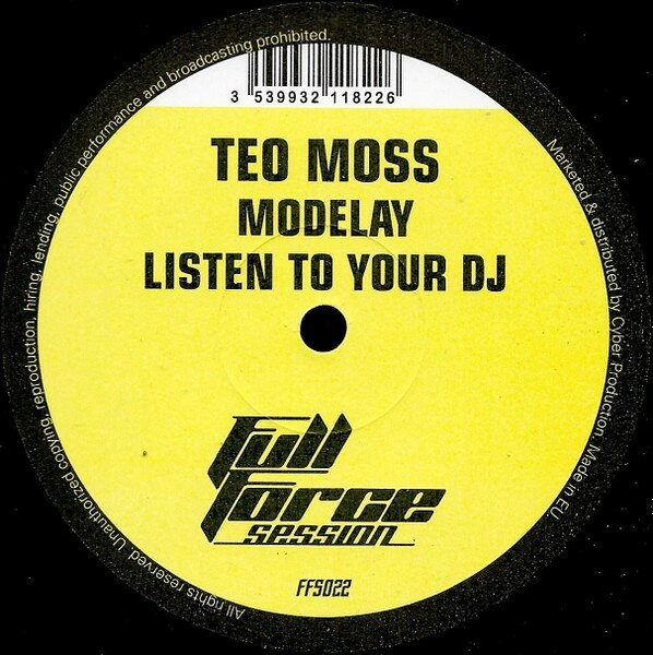 12” Teo Moss Modelay FFS022 Full Force Session /00250