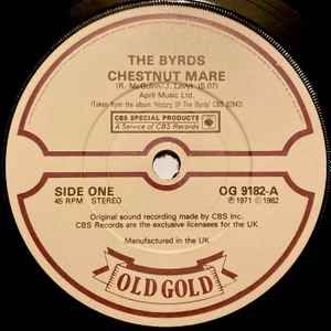 【中古】英7” Byrds Chestnut Mare / I Wasnt Born To Follow OG9182 Old Gold /00080