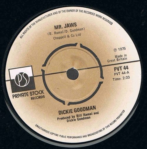 【中古】英7” Dickie Goodman Mr. Jaws PVT44 Private Stock /00080