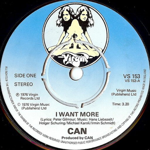 【中古】英7” Can I Want More VS153 Virgin /00080 【中古】英7” Can I Want More VS153 Virgin /00080