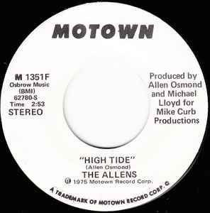【中古】英7” Allens High Tide M1351FPROMO Motown /00080