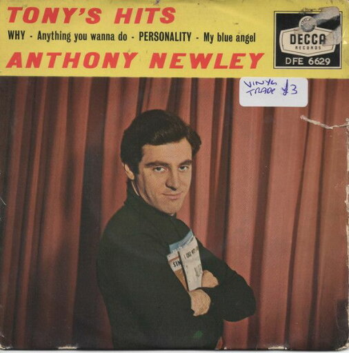 【中古】英7” Anthony Newley Tonys Hits DFE6629 Decca /00080 【中古】英7” Anthony Newley Tonys Hits DFE6629 Decca /00080