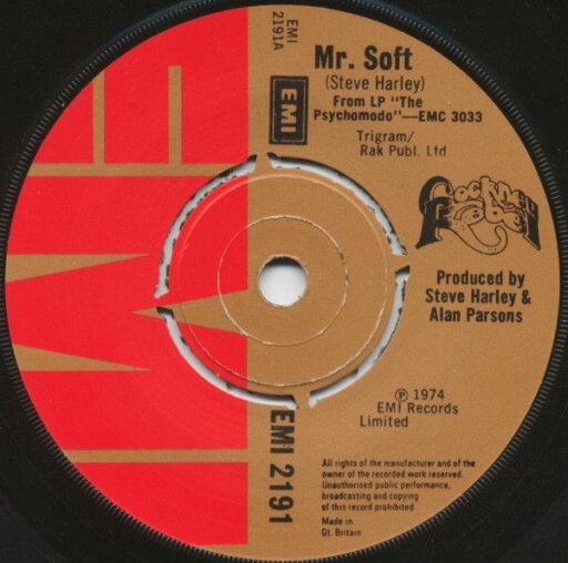 【中古】英7” Cockney Rebel Mr. Soft EMI2191 EMI /00080 【中古】英7” Cockney Rebel Mr. Soft EMI2191 EMI /00080