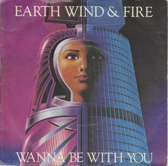 Artist Name: B - 【中古】英7” Earth, Wind & Fire Wanna Be With You CBSA2074 CBS /00080