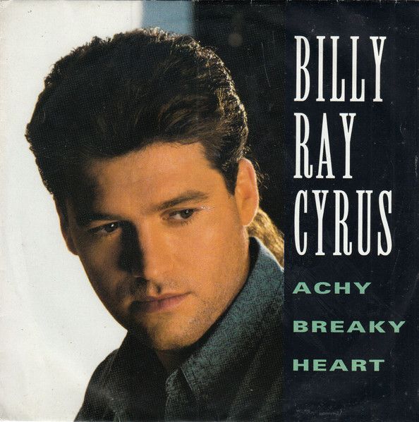 【中古】英7” Billy Ray Cyrus Achy Breaky Heart MER373 Mercury /00080