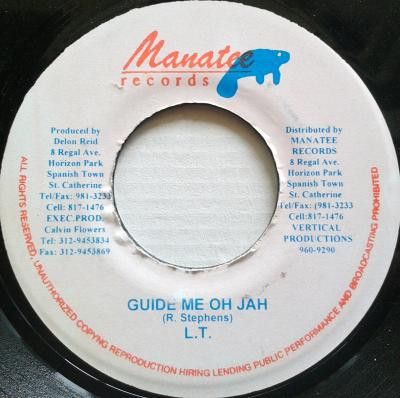 【中古】ジャマイカ7” L.T. Guide Me Oh Jah NONE Manatee Records /00080