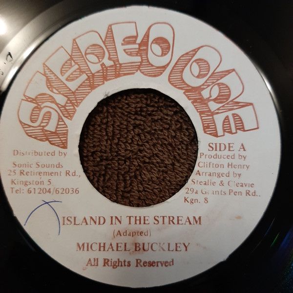 【中古】ジャマイカ7” Michael Buckley Island In The Stream NONE Stereo One /00080