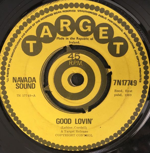 【中古】アイルランド7” Nevada Good Lovin / Hokey Cokey 7N17749 Target /00080