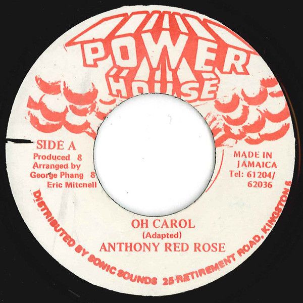 【中古】ジャマイカ7” Anthony Red Rose Oh Carol NONE Power House /00080