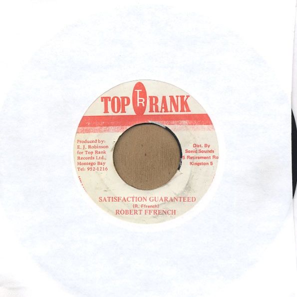 ・アーティスト Robert Ffrench ・タイトル Satisfaction Guaranteed ・レーベル・型番 Top Rank NONE ・フォーマット 7インチレコード ・コンディション(盤) 良い (VG+) ・コンディション(ジャケット) プレインカバー（元ジャケット／カバー無し） ・コンディション(帯) オビなし ・特記事項 【レーベルに書き込み】 サンプル画像です。実際の商品の画像ではありません 商品写真はバーコード/カタログ番号に対応したサンプル画像ですので、お送りする商品の画像ではありません。帯やライナーなどの付属品は、特記事項に記載されている場合のみ含まれます。プロモやカラーレコードなどの仕様についても、該当する場合のみ特記事項に記載しています。 【ご購入前に必ずご確認ください】 ・本店サイト(www.recordcity.jp)とは価格、送料が違います ・本店サイト、その他支店のオーダーとは同梱発送できません ・注文確定後に別の注文を頂いた場合、注文同士の同梱は致しかねます。 ・別倉庫から発送しているため、店頭受け渡しは対応しておりません ・一部商品は他の通販サイトでも販売しているため、ご注文のタイミングによっては商品のご用意ができない場合がございます。 ・土日祝日はお休みです 金曜・祝前日9時以降のご連絡またはご入金は、返答または発送が週明け・祝日明けに順次対応となります。 ・ご購入後のキャンセル不可 ご購入後のキャンセルはいかなる理由においてもお受けできません。ご了承の上、ご購入くださいませ。 ・日本郵便(ゆうパック/ゆうメール)によるお届けになります。 ・中古品であることをご理解ください 当ストアでは中古商品を主に販売しております。中古品であることをご理解の上ご購入ください。また、一部商品はRecordCityオンラインストアで試聴可能です。 ・返品について お客様のご都合による返品は一切承っておりません。 表記の内容と実際の商品に相違がある場合、また針飛び等で返品・返金をご希望される場合は、商品の到着後1週間以内にご連絡ください。商品の返送をこちらで確認後、キャンセル・返金を行います。 コンディションVG以下の商品は返品できません。プレイに影響のない表面のこすれ傷、プレス起因のノイズ盤は返品の対象外です。 【コンディション表記】 ・ほぼ新品(M-)(Like New) 完全な新品。未使用。当店ではほぼ使用しません ・非常に良い(EX)(Excellent) 中古盤として美品な状態。わずかな経年を感じるものの傷みを感じさせない、当店基準で最高の状態 ・良い(VG+)(Very Good Plus) 丁寧に扱われた中古品で、軽い使用感がみられる。 ・可(VG)(Acceptable) 使い込まれた中古品で、「良い」よりもさらに使用感がみられる。 ・悪い(VG-)(Bad) 状態が悪いアイテム。使用の保障はなく、再生不可、針飛び、目立つノイズがあるかもしれない。状態によるクレーム不可。返品不可。 ・非常に悪い(G)(Very Bad) 「悪い」よりさらに状態が悪いアイテム。使用の保障はなく、再生不可、針飛び、目立つノイズがあるかもしれない。状態によるクレーム不可。返品不可。 ・ジャンク(Fair)(Junk/Fair) 割れている、反っている、水ダメージがある、カビ、ジャケットが分離している、ひどい書き込み、ひどい擦れなど最低の状態。使用の保障はなく、再生不可、針飛び、目立つノイズがあるかもしれない。状態によるクレーム不可。返品不可。 ・ジャンク(Poor)(Junk/Poor) 割れている、反っている、水ダメージがある、カビ、ジャケットが分離している、ひどい書き込み、ひどい擦れなど最低の状態。使用の保障はなく、再生不可、針飛び、目立つノイズがあるかもしれない。状態によるクレーム不可。返品不可。