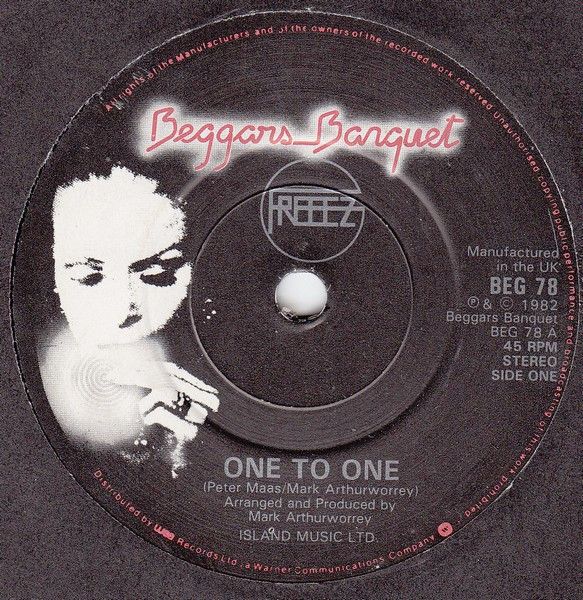 š۱7 Freeez One To One BEG78 Beggars Banquet /00080