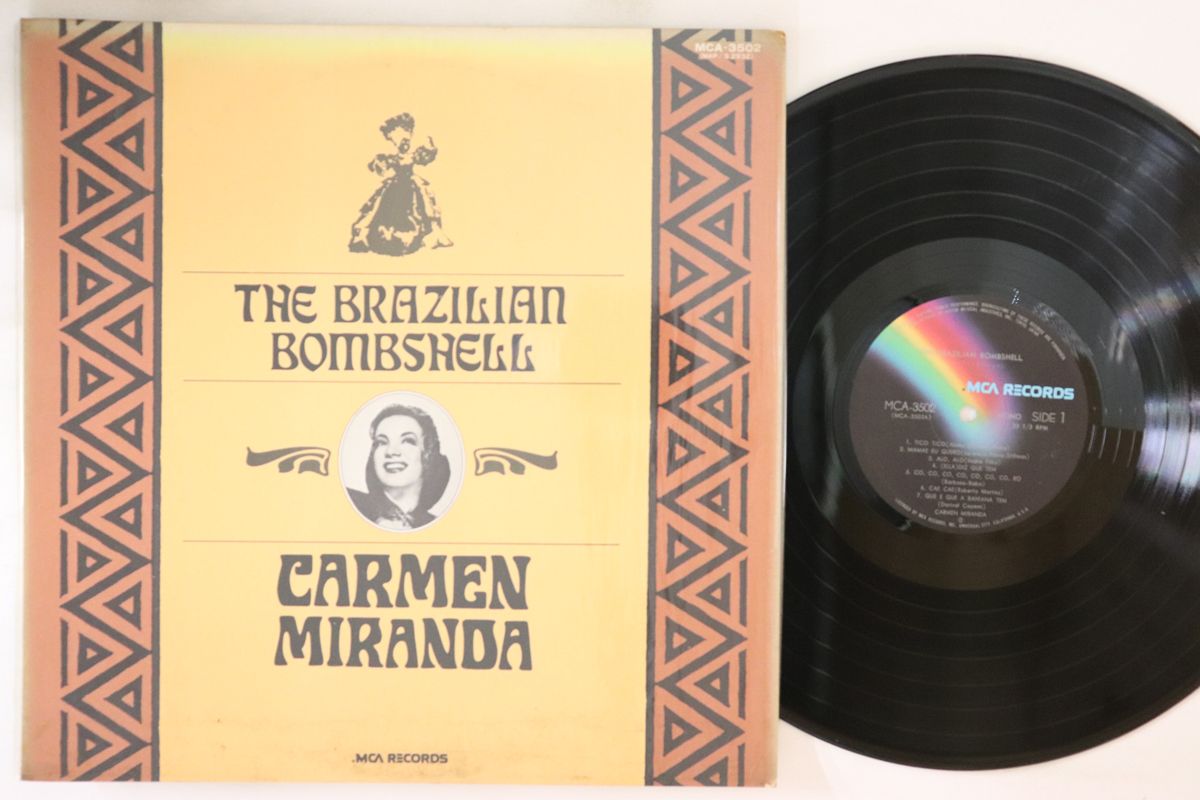 【中古】LP Carmen Miranda Brazilian Bombshell MCA3502 MCA /00260