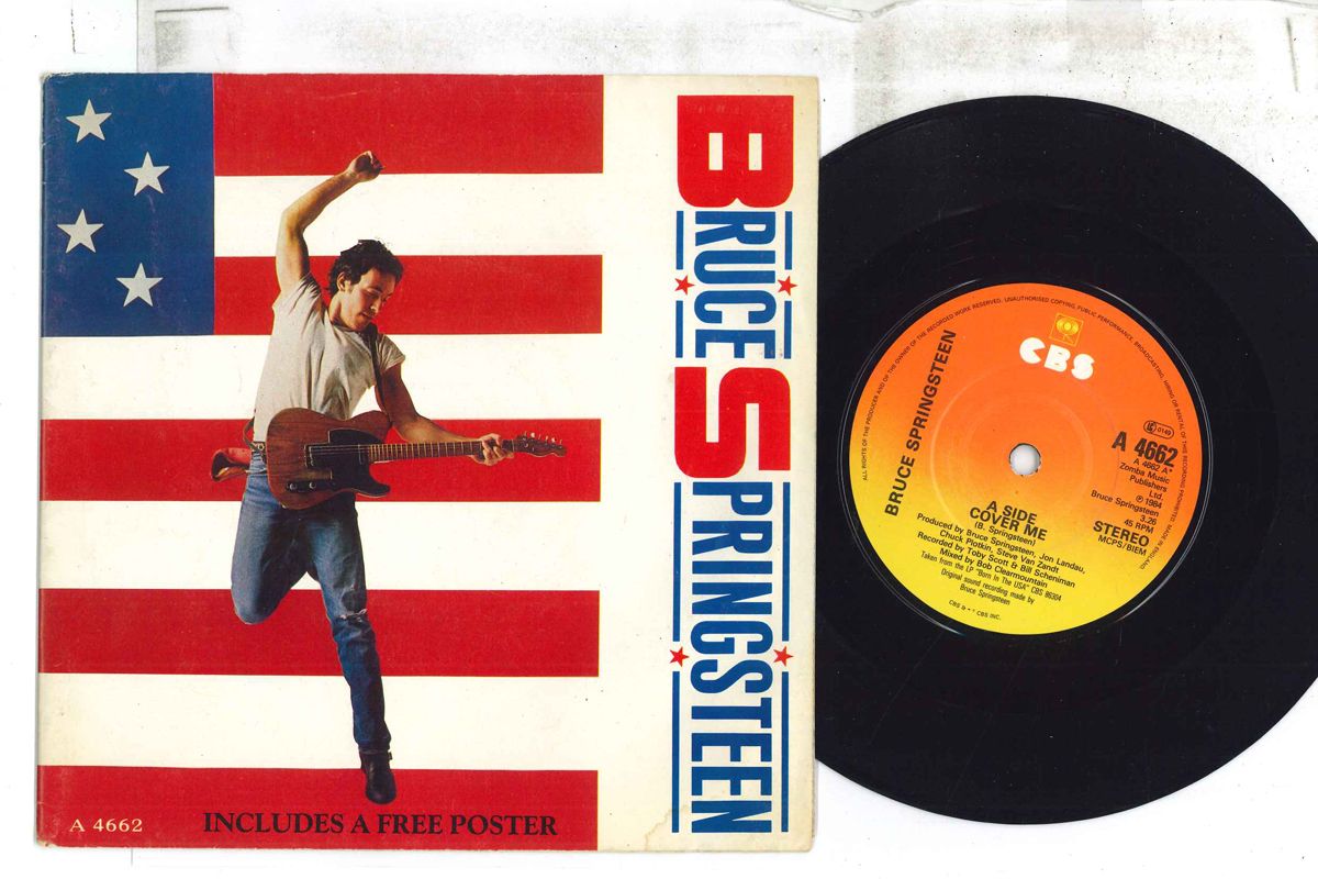 Artist Name: Z - 【中古】英7” Bruce Springsteen Cover Me A4662 CBS /00080